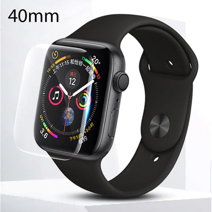 40mm Hydrogel Clear Screen Protector Full Cover Folie voor iWatch Series