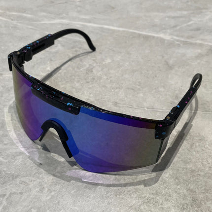 Gepolariseerde Zonnebril - Fiets Ski Sport Bril Shades UV400 Paars