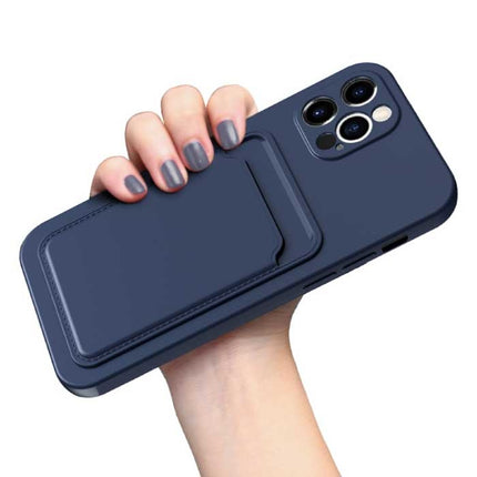 iPhone 12 Pro Kaarthouder Hoesje - Wallet Card Slot Cover Roze