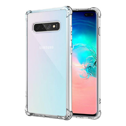 Samsung Galaxy S10 Plus Transparant Bumper Hoesje - Clear Case Cover Silicone TPU Anti-Shock