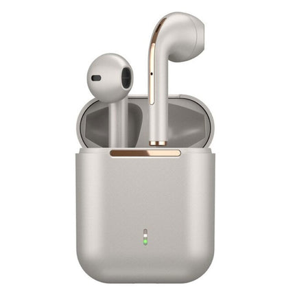 J18 Draadloze Oortjes - True Touch Control TWS Oordopjes Bluetooth 5.0  Wireless Ear Buds Earphones Oortelefoon Rose Gold
