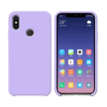 Xiaomi Mi 9 Ultraslim Silicone Hoesje TPU Case Cover Paars