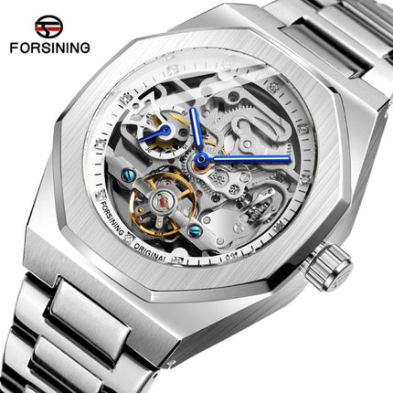 Mechanisch Roestvrij Staal Luxe Horloge voor Heren - Zakelijk Mode Polshorloge Goud