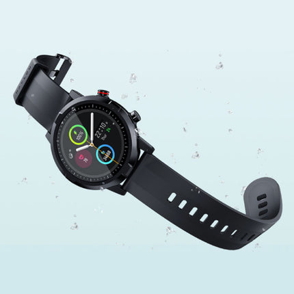 RT LS05S Smartwatch - Hart-en Slaap-monitor - Sport Activity Tracker Horloge - Silicoon Bandje Zwart