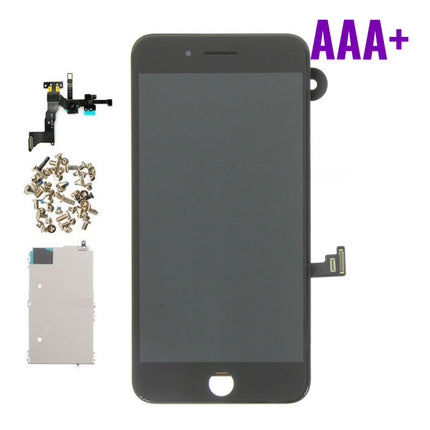 iPhone 8 Plus Voorgemonteerd Scherm (Touchscreen + LCD + Onderdelen) AAA+ Kwaliteit - Zwart