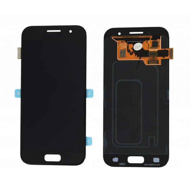 Samsung Galaxy A3 2017 A320 Scherm (Touchscreen + AMOLED + Onderdelen) AAA+ Kwaliteit - Zwart