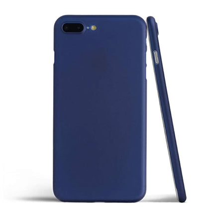 iPhone X Ultra Dun Hoesje - Hard Matte Case Cover Blauw