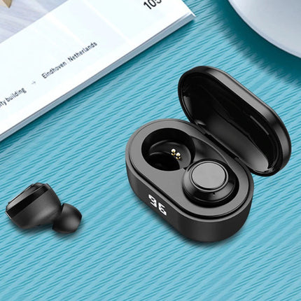 A6 Draadloze Oortjes - True Touch Control TWS Oordopjes Bluetooth 5.0  Wireless Ear Buds Earphones Oortelefoon Zwart