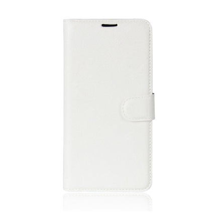 Xiaomi Redmi Note 9 Leren Flip Case Portefeuille - PU Leer Wallet Cover Cas Hoesje Wit