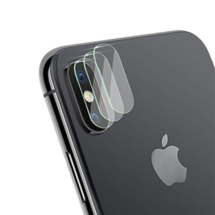 3-Pack iPhone X Tempered Glass Camera Lens Cover - Shockproof Case Bescherming
