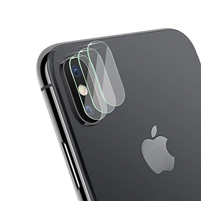 3-Pack iPhone X Tempered Glass Camera Lens Cover - Shockproof Case Bescherming