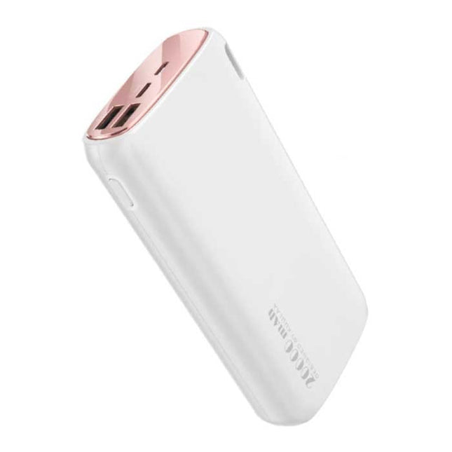 18W Powerbank 20.000mAh - PD/QC3.0 met 3 USB Poorten - Externe Noodaccu Batterij Oplader Charger Wit