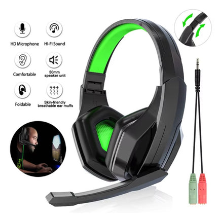 Gaming Koptelefoon - Noise Cancelling HiFi Over-ear Headset - Zwart