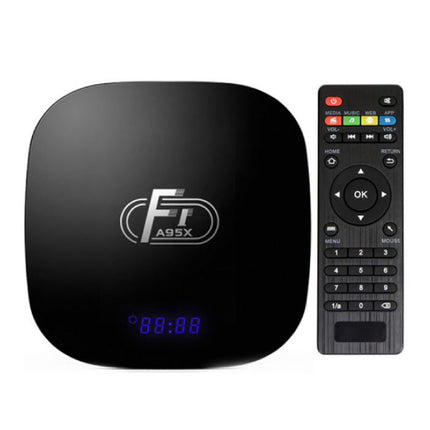 F1 A95X 4K TV Box Mediaspeler Android Kodi - 2GB RAM - 16GB Opslagruimte + Draadloos Toetsenbord