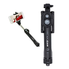 Selfie Stick Tripod met Bluetooth - Draadloos Smartphone Vlog Statief en Driepoot Selfiestick