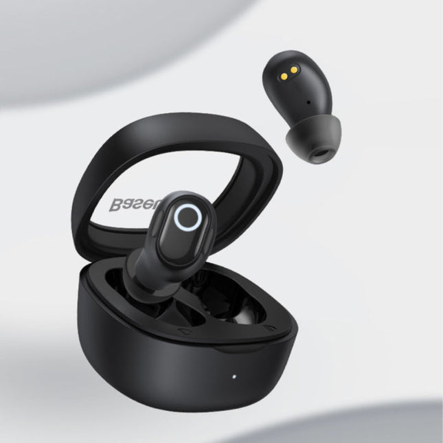 WM02 Draadloze Oortjes - Touch Control Oordopjes TWS Bluetooth 5.3 Zwart