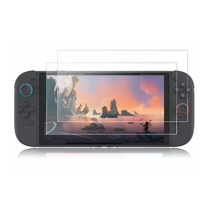 2-Pack Screenprotector voor Nintendo Switch 2 (2025) - Gehard Glas Anti-Kras
