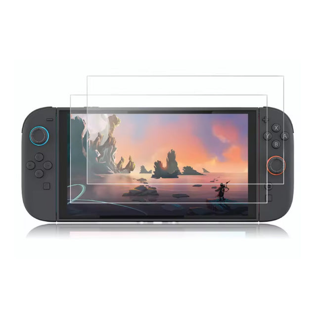 2-Pack Screenprotector voor Nintendo Switch 2 (2025) - Gehard Glas Anti-Kras