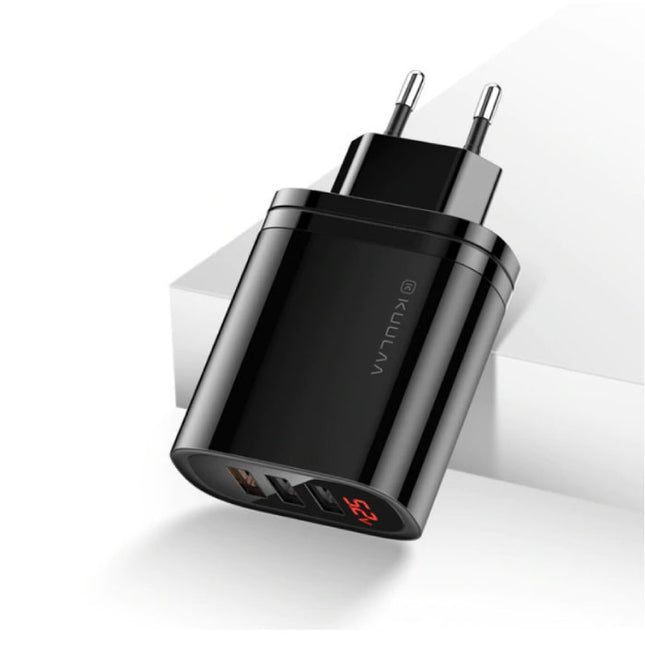 Qualcomm Quick Charge 3.0 Triple 3x Port USB Muur Oplader Wallcharger AC Thuislader Stekkerlader Adapter