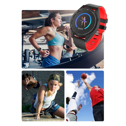 Sports Smartwatch Fitness Sport Activity Tracker Smartphone Horloge iOS Android iPhone Samsung Huawei Paars