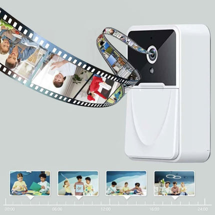 X3 Draadloze Deurbel met Camera en WiFi - Intercom Smart Home Security - IR Night Vision en Bewegingsdetectie