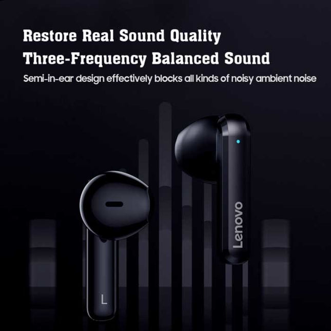 Think Plus T40 Draadloze Oortjes - TWS Oordopjes Bluetooth 5.2 Earphones Earbuds Oortelefoon Zwart