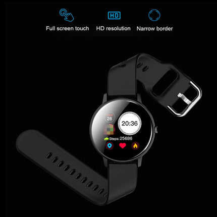 Q5 Plus Sports Smartwatch Fitness Sport Activity Tracker Smartphone Horloge iOS Android iPhone Samsung Huawei Rose Gold Metaal