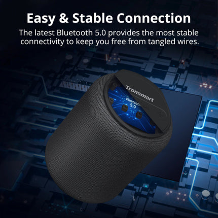 T6 Mini Bluetooth 5.0 Soundbox Draadloze Luidspreker Externe Wireless Speaker Zwart