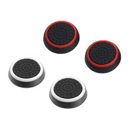 4 Thumb Stick Grips voor PS3/PS4/Xbox 360/Xbox One Joystick - Antislip Controller Caps - Wit en Rood