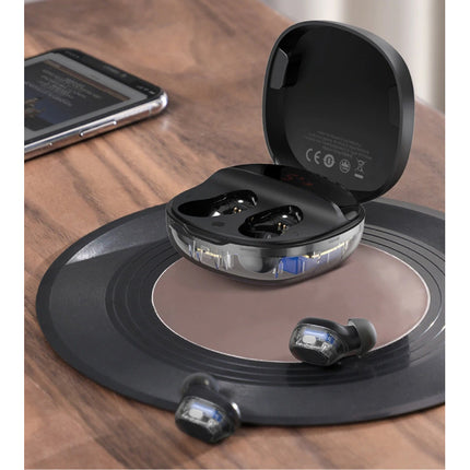WM01 Plus Draadloze Oortjes - Touch Control Oordopjes TWS Bluetooth 5.0 Earphones Earbuds Oortelefoon Zwart