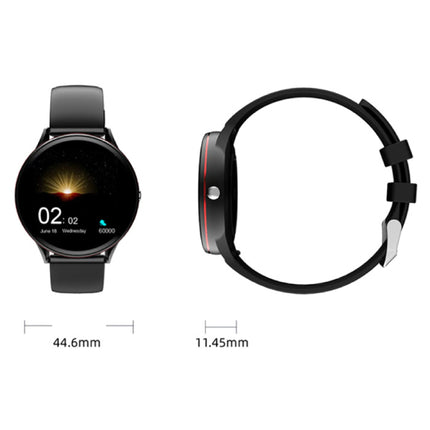 Red Line Smartwatch Smartband Smartphone Fitness Sport Activity Tracker Horloge IPS iOS Android iPhone Samsung Huawei Zwart