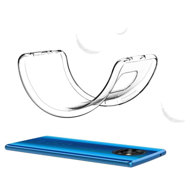 Xiaomi Poco X3 Pro Transparant Hoesje - Clear Case Cover Silicone TPU 