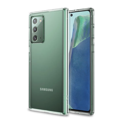 Samsung Galaxy Note 20 Ultra Full Body 360° Hoesje - Volledige Bescherming Transparant TPU Silicone Case + PET Screenprotector