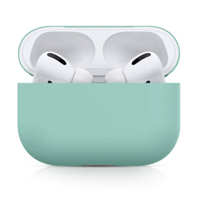 Flexibel Hoesje voor AirPods Pro - Silicone Skin AirPod Case Cover Soepel - Lichtgroen
