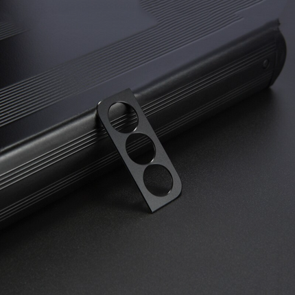 Samsung Galaxy S21 Metalen Camera Lens Cover - Shockproof Case Bescherming Zwart