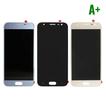 Samsung Galaxy J3 J330 2017 Scherm (Touchscreen + AMOLED + Onderdelen) A+ Kwaliteit - Zwart/Lichtblauw/Goud