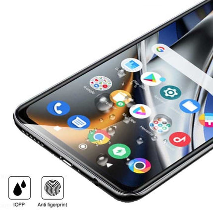 3-Pack Xiaomi Poco X4 Pro 5G Screen Protector Full Cover 9D Tempered Glass Film Gehard Glas Glazen