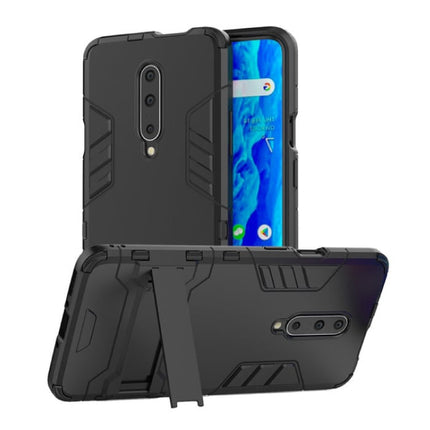 iPhone 8 - Robotic Armor Case Cover Cas TPU Hoesje Rood + Kickstand