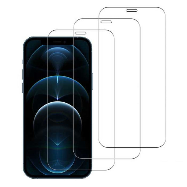 3-Pack iPhone 14 Screen Protector - Tempered Glass Film Gehard Glas