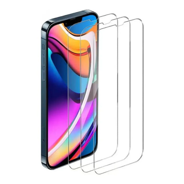 3-Pack iPhone 17 Pro Max Screen Protector - Tempered Clear Glass Film