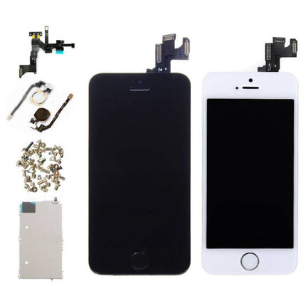 iPhone SE (2016) Voorgemonteerd Scherm (Touchscreen + LCD + Onderdelen) AAA+ Kwaliteit - Zwart + Gereedschap