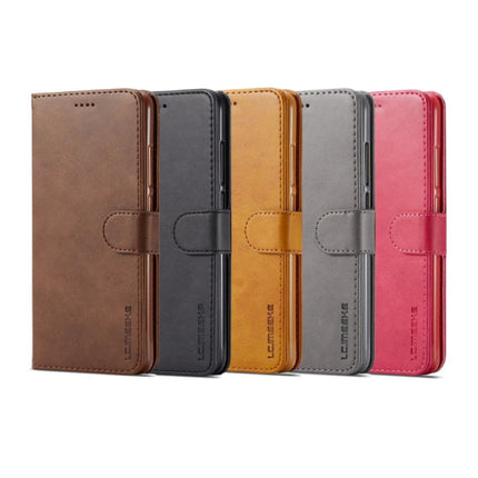 Xiaomi Poco X3 Flip Case Portefeuille - Wallet Cover Leer Hoesje - Bruin