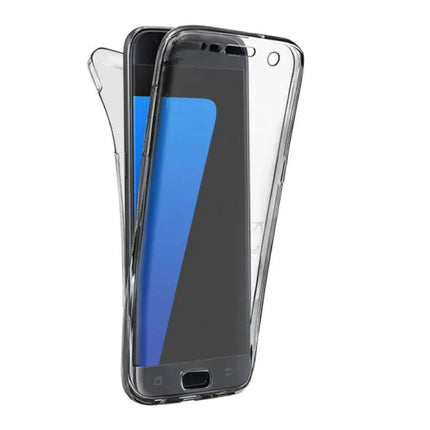 Samsung Galaxy S7 Full Body 360° Transparant TPU Silicone Hoesje + PET Screenprotector