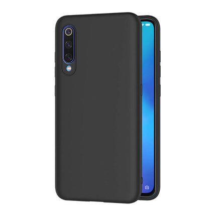 Xiaomi Mi Note 10 Lite Ultraslim Silicone Hoesje TPU Case Cover Zwart