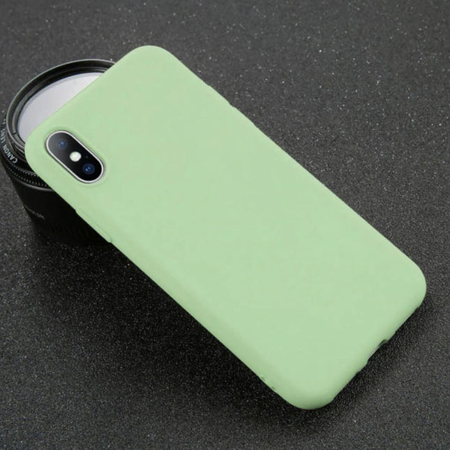 iPhone 6S Ultraslim Silicone Hoesje TPU Case Cover Lichtgroen