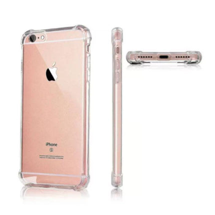 iPhone 8 Plus Transparant Clear Bumper Case Cover Silicone TPU Hoesje Anti-Shock 