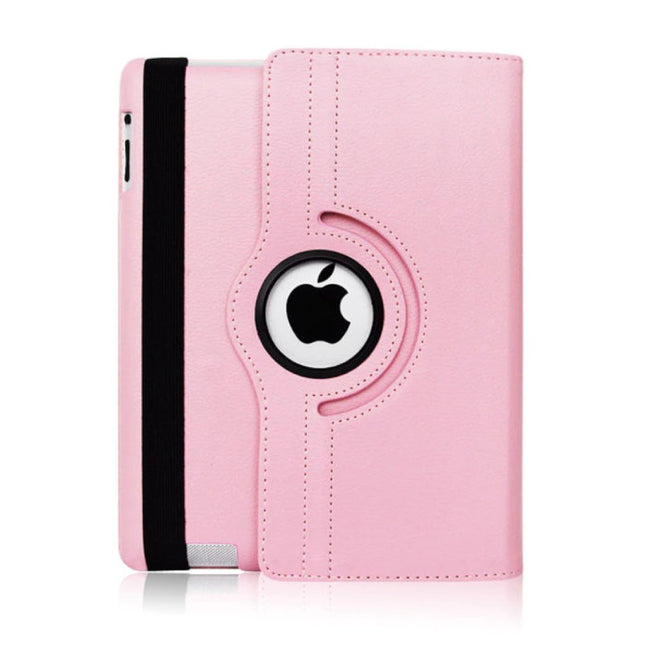 Leren Vouwbare Cover voor iPad Mini 2 - Multifunctioneel Hoesje Case Roze