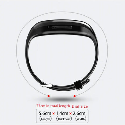 Security Camera Horloge Smartband DVR Camera - 1080p - 8 GB Ingebouwd Geheugen