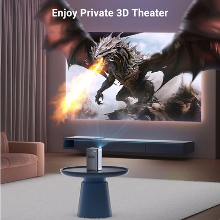 P70 Projector - 380 ANSI Lumen - Android Beamer Home Media Speler Zwart