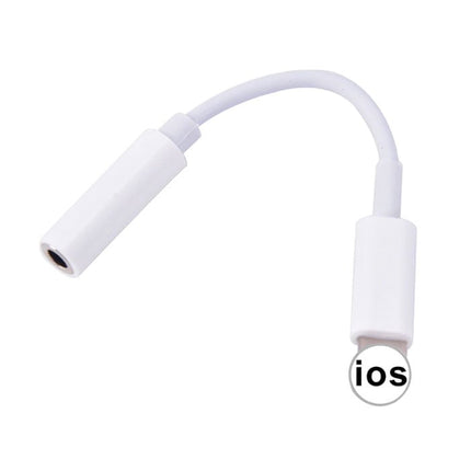 Voor iPhone Lightning naar 3.5mm AUX Jack Audio Adapter Converter